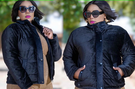 Premium Velvet Jacket for Autumn and Winter, Classic Comfort