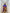 African Style Patchwork Pattern Dress with Unique Sleeve Design