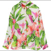 Long Sleeve Botanical Print Shirt