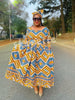 Diamond-Chevron Traditional Gown