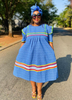 Traditional Attire with Matching Headwrap