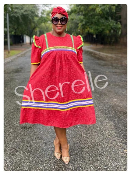 Traditional Attire with Matching Headwrap