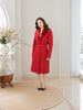 Fur-Lined Belted Coats