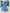 Circular Patterned Short-Sleeve Knee-Length Dress with Matching Headwrap