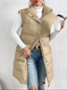 Sleeveless High-Collar Puffer Vest