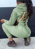 Sporty Hoodie and Jogger Set