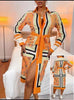 Orange Shirt Dress