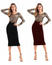 Women's High-Waisted  Skirt