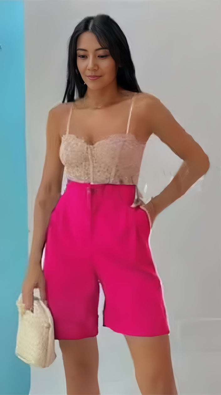 High-Waisted Shorts