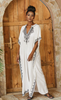 Women's Ethnic Retro Embroidered Loose Maxi Dress