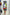 Abstract Art Print Knee-Length Dress