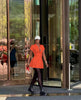 Urban Chic Collared Button-Down Shirt Dress with Cinched Waist