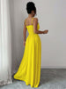 Elegant Pleated Maxi Dress for Events