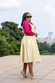 Classic Minimalist Suspender Dress
