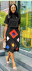 geometric pattern Twin Sets