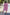 Striped Puff Sleeve Dress with Gathered Waist Design