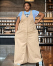 Women's Suspender Jumpsuit: Loose Casual Workwear Style