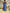 Women's Strapless Floor-Length Dress featuring circular patterns