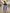 Women's Layered Sleeveless Dress with Geometric Pattern