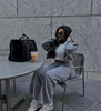 - Minimalist Two-Piece Tracksuit  Zip-Up Jacket + Tapered Pants