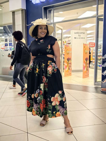 Floral Elegance Dress