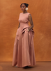 Corset Waist Sleeveless Maxi Gown Formal Evening Wear