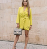 Long Sleeve Bow Tie Wrap Dress