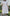 Knee-Length Dress with Symmetrical Circular Floral Motifs and Puffed