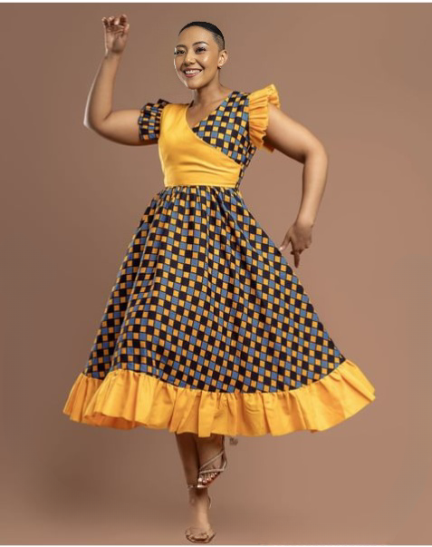 Flared Skirt Traditional Attire