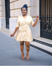 Women's Double-Breasted Blazer Dress