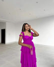 Sleeveless Tiered Ruffle Dress