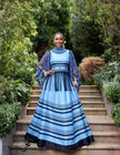 Traditional Dress Beaded Cape Sleeves