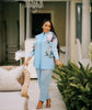 Spring Floral Embroidered Set