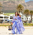 Marine Motif Two-Piece Swimwear