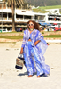 Marine Motif Two-Piece Swimwear