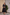 Women's  Long Coat Dress with Gold Button Detail