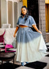 Cropped Denim Top & Ombre Maxi Skirt Twin Set