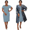 Elegant Slim Double-Breasted Blazer Dress