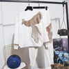 Knit Two-Piece Set with Decorative Front Design