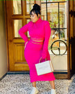 Elegant Party Long Dress - Suitable for Social Events